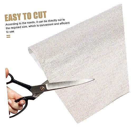 Uldigi BYCOWV0A07D92440BB3AX3 1Pc Hot Melt Adhesive Mesh Drill Car Rhinestones Stickers Sparkling Decorations Decals Rhinestones Stickers Car Decals Car Trim Decals thumb #2