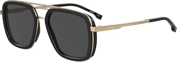 Boss 1235/S Black/Grey 55/19/145 Men's Sunglasses