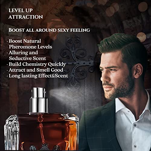 Pouades Feromonas Perfume For Men,Alpha Men Feromone Perfume,Pheromones Cologne For Men To Attract Women,Pheromone Cologne For Men #TOP2