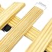 PrimeMatik - Plataforma Redonda de Madera con Ruedas 30 cm