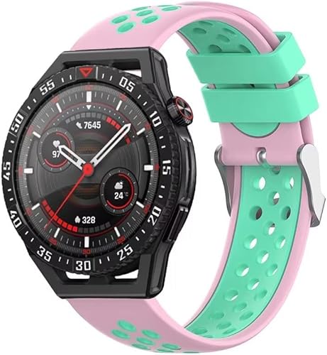 Correa para reloj Gt 3 SEWatch 3 ProGT 2 de 1.811inGTR 4 de 0.866in, correa de repuesto deportiva de silicona de liberación rápida para Huawei