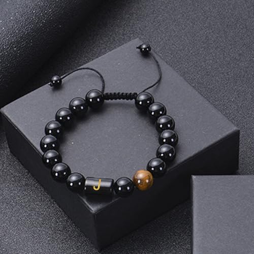 Pulsera con iniciales para hombres miniatura 5