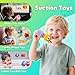 ChildFun 12 PCS Party Favors for Kids, Silicone Animal Pop Fidget Toys with Suction, Birthday Gifts for Boy Girls, Treasure Box Toys, Goodie Bag Stuffers, Prizes for Kids, Pinata Stuffers
