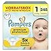 Pampers Premium Protection Größe 1, 248 Windeln, 2kg-5kg, unser Nr. 1 Haut- und Auslaufschutz