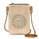 Montana West Leather Crossbody Cell Phone Purses for Women Western Crossbody Bag Wallet Pouch PH02-217BR