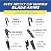 Michelin 40-2616SPBA Pro Plus Silicone Twin Pack 26 & 16 inch Wiper Blade Fits Select Toyota, Hyundai, Honda, Kia, Subaru, Nissan, Acura, Ford, Infiniti, Scion, Model Years (2 Pack)