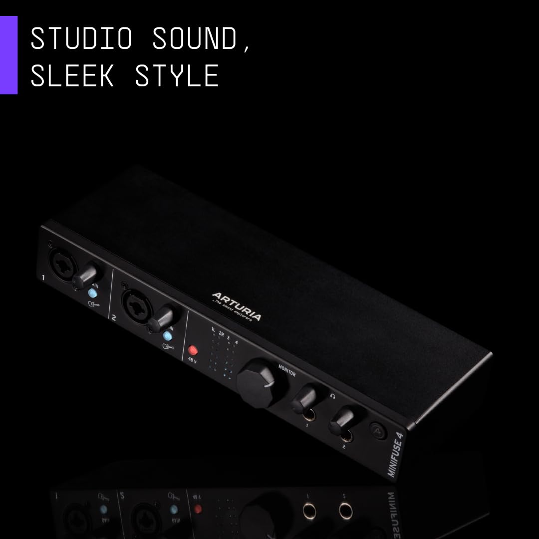 Amazon.co.jp: Arturia - MiniFuse 4 - コンパクトなUSBオーディオ