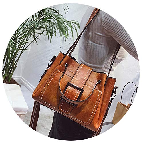 Bolso de mujer de gran capacidad en cuero sintético miniatura 4