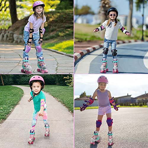 Patins roulettes filles réglables : apprenez à patiner sans tomber