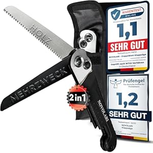 Novolari Klappsaege-Schwarz-01 Premium Klappsäge 20cm