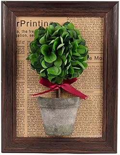 Velener Hanging Potted Artificial Plant for Wall or Shelf Indoor Decor (Green)