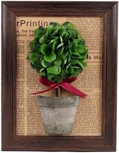 Velener Hanging Potted Artificial Plant for Wall or Shelf Indoor Decor (Green)