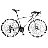 TYSYA Vélo De Route 30 Vitesses Cyclisme en Plein Air 700C Vélos De Ville Frein À Disque Double...
