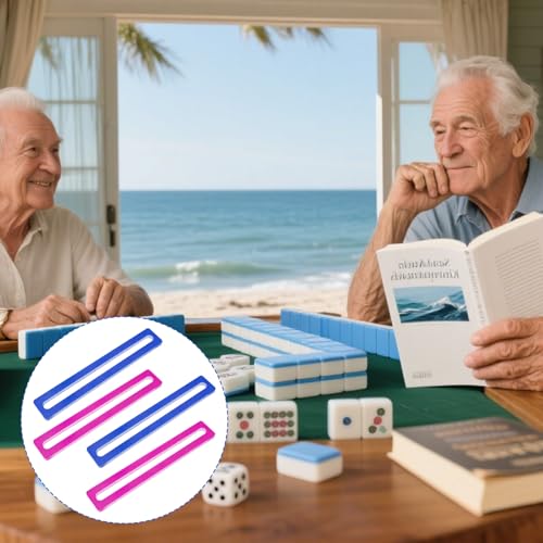 4 Pzs Buscador de Líneas para Mahjong miniatura 7