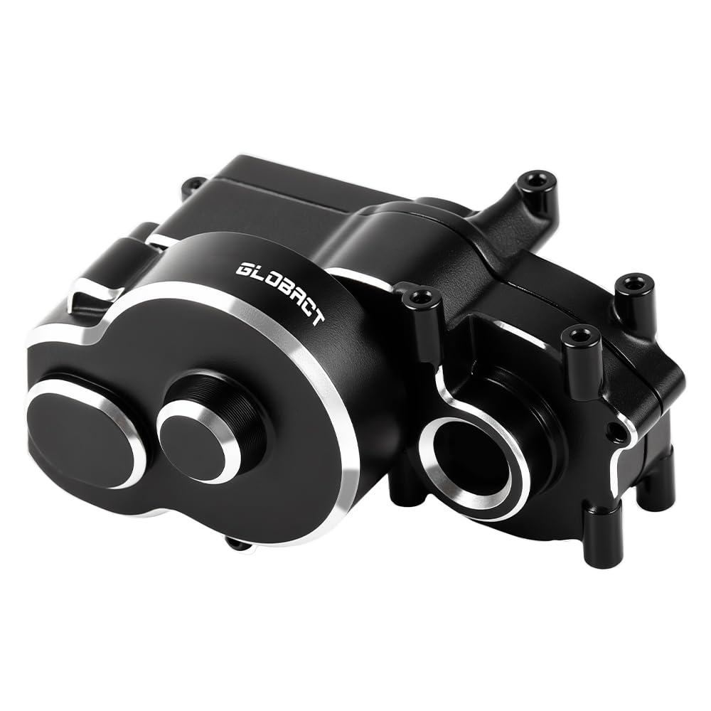 GLOBACT Transmission Case Aluminum Set for LOSI 1/24 Micro-B 1/28 Micro-T RC Upgrade Parts Replace LOS-1769