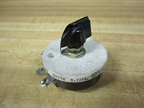 OHMITE RJS1K0 RHEOSTAT, WIREWOUND, 1KOHM, 50W