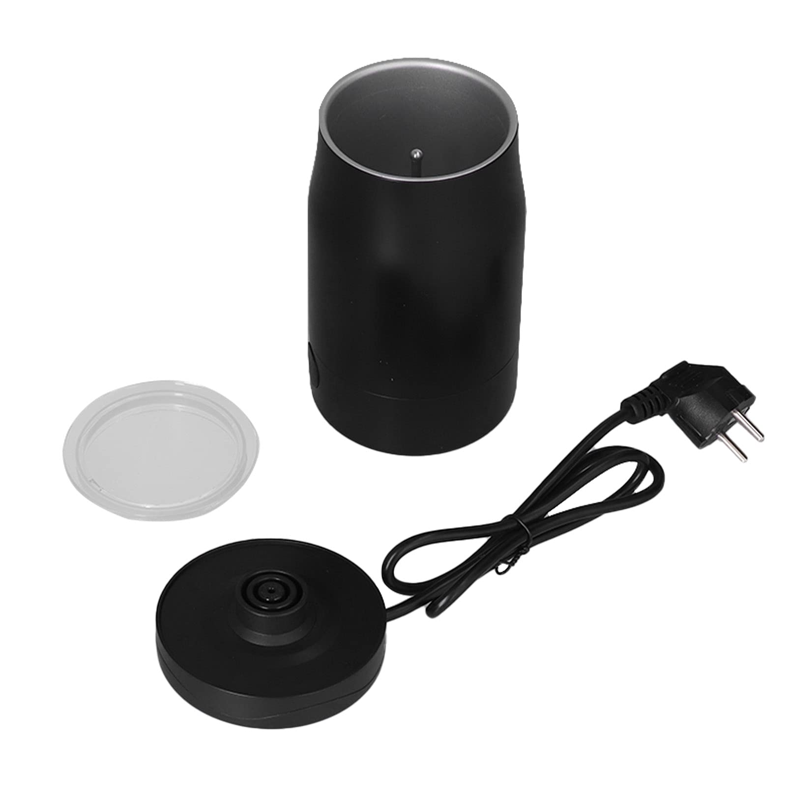 Batidor de Leche Eléctrico Inalámbrico 240ml de Acero Inoxidable, con Aislamiento de Doble Pared y Apagado Automático para Bebidas de café Calientes y Frías