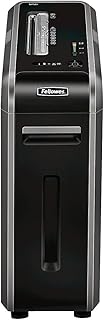 Fellowes Powershred 125Ci 20 Sheet Cross Cut Paper Shredder for the Small or Home Office with 100 Percent Jam Proof, SafeSense & Silent Shred, 4612101