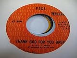 PG&E PACIFIC GAS AND ELECTRIC 45 RPM Thank God For You / See the Monkey Run