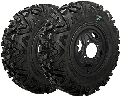 RP Spartan Run-Flat Tire and Wheel Package: 29x9x14, 12 Ply, 14x6 Black Steel Wheel, Polaris RZR and Ranger, 2014 and Up