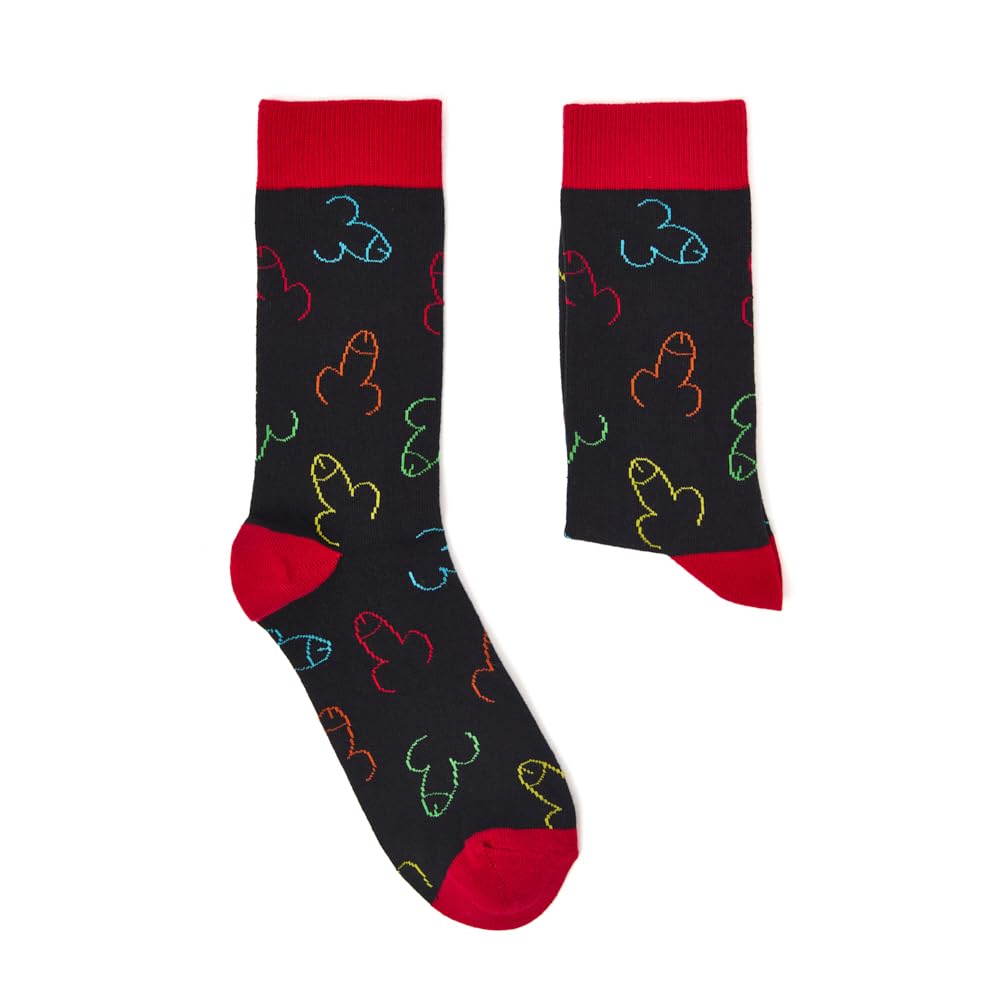 Urban Eccentric Unisex Dick Socks | Gift | 1 Pair | Cotton Rich Socks | Premium Socks | Novelty | Gifts