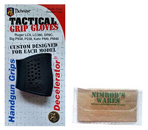Nimrod's Wares Pachmayr Tactical Grip Glove Sleeve for Kahr PM40 Microfiber Cloth - Nimrod's Wares
