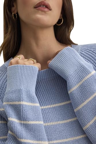 Velvet by Graham & Spencer Women's Chayse Textured Cotton Sweater3