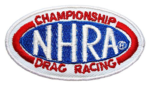NHRA Drag Racing Pro Stock Races Game Patch Sew Iron on Logo Embroidered Badge Sign Emblem Costume BY Dreamhigh_skyland