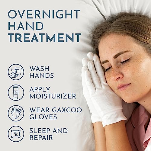 Gaxcoo-100-Premium-Cotton-Moisturizing-Gloves-for-Dry-Hands-Eczema-Overnight-Lotion-Sleep-Spa-Treatment-for-Women-Men-Reusable-Washable-Free-Washing-Bag-Wristband-White-3-Pair