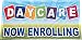 4Less 2x4 Ft Daycare Now Enrolling Banner Sign bgb Polyester Fabric