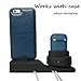 KEHANGDA 3 in 1 Charging Stand for iPhone AirPods Apple Watch Charger Dock Station Silicone,Support for Apple Watch Series 3/2/ 1/ AirPods/iPhone X/8/8 Plus/ 7/7 Plus /6s Black