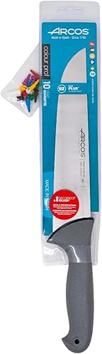 Miniatura 8 de ARCOS Cuchillo de carnicero de acero inoxidable de 10 pulgadas. Hoja de 9.843 in. Cuchillo de cocina profesional para cortar carne, pescado y