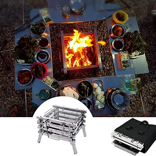 Barbecues au Charbon de Bois pour Feu de Camp et Chauffage de Jardin