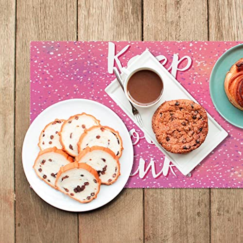 Sets de table inspirants antidérapants résistants chaleur 6 pcs - 7