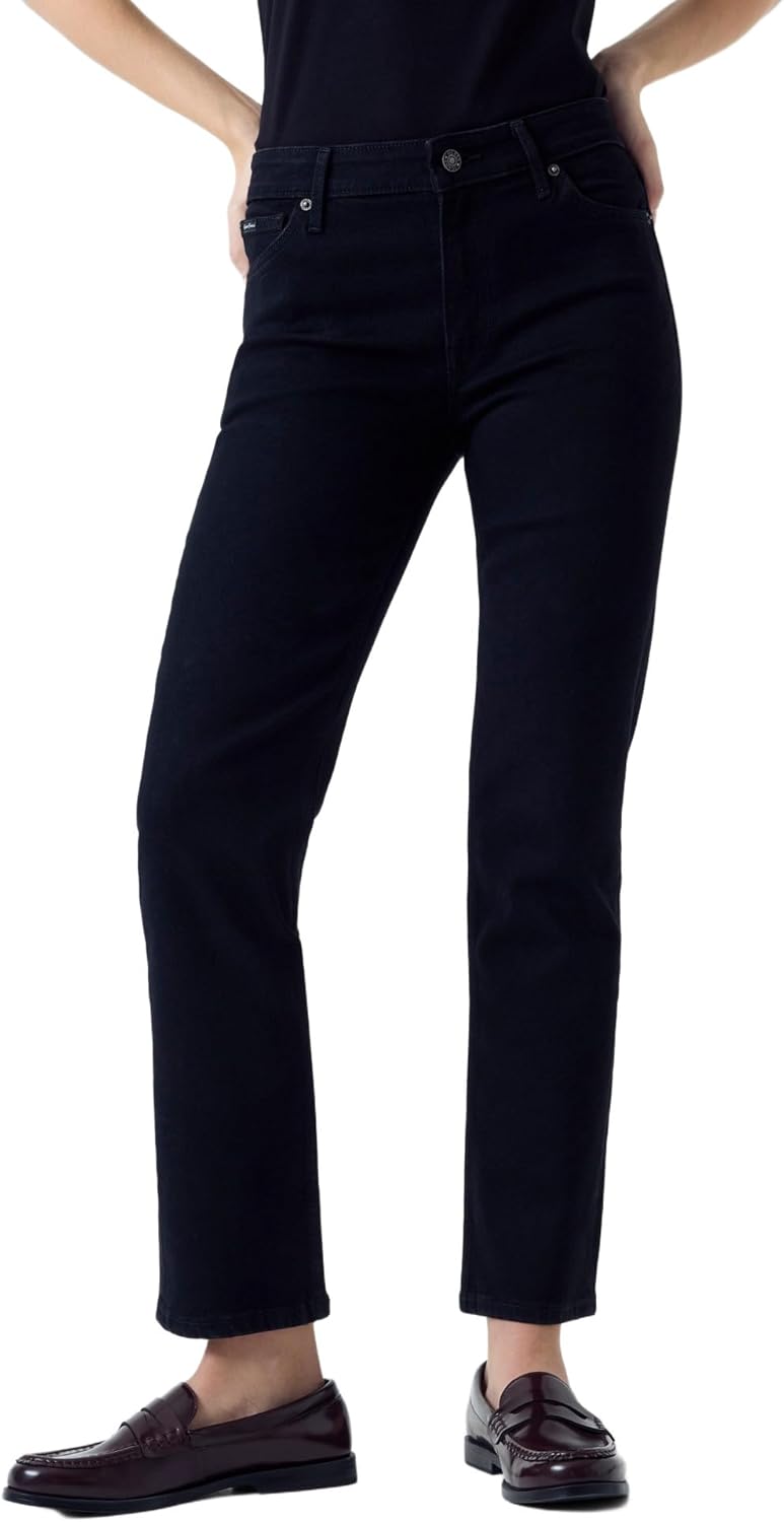 GUESS G08 Mid-Rise Straight Jeans