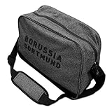  BVB-Schultertasche grau one Size