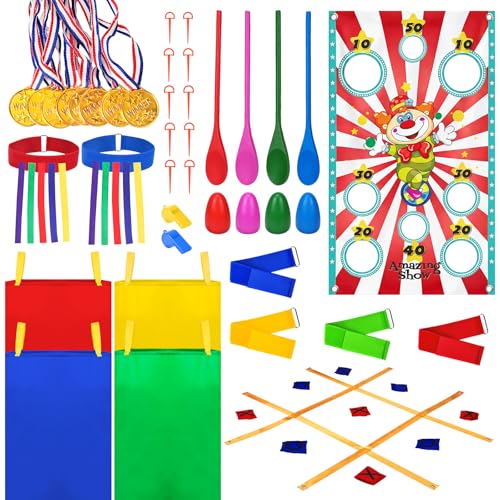 Corde à tirer et jeux de relais pour animer un anniversaire en extérieur
