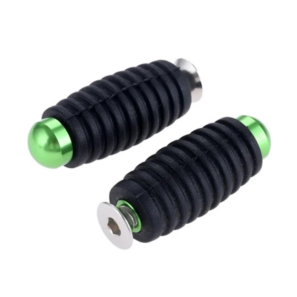 Kfajvn Green Motorcycle Gear Shift Pedal Cnc Motorcycle Footrest 6Mm Gear Shift Lever Foot Peg Pedal For Gsx S750 Sv650 Gsx1300r Gsr 600 Ba&Ndit 600 650 1200 1250