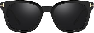 Retro Square Polarized Sunglasses for Women Men UV Protection Womens Stylish Sunnies