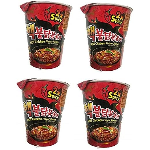 Samyang Spicy Ramen Cup 70gm4Pack