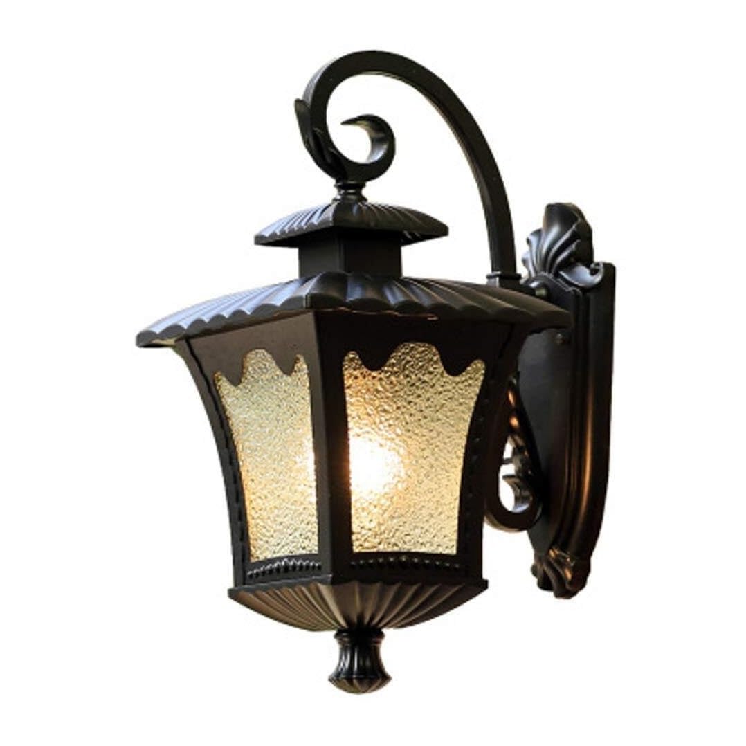 Outdoor Wall Lights Waterproof Outdoor Wall Sconce Aluminium Light Glass Garden Lamp for Villa Courtyard Balcony Aisle Corridor Durable Porch