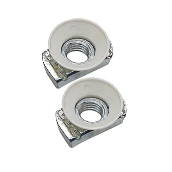 1/2"-13 Cone Nuts, Strut Channel Twirl Nut with Zinc Electroplate Finish for Use with Unistrut Channels 10 Pack