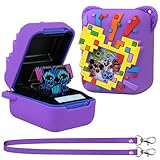 PROTECTION INTÉGRALE : L'étui en silicone souple pour Bitzee Disney protège votre animal de compagnie Bitzee des chocs, de la poussière, des glissements, des rayures, des éraflures et de l'usure quotidienne. Offre une protection complète.