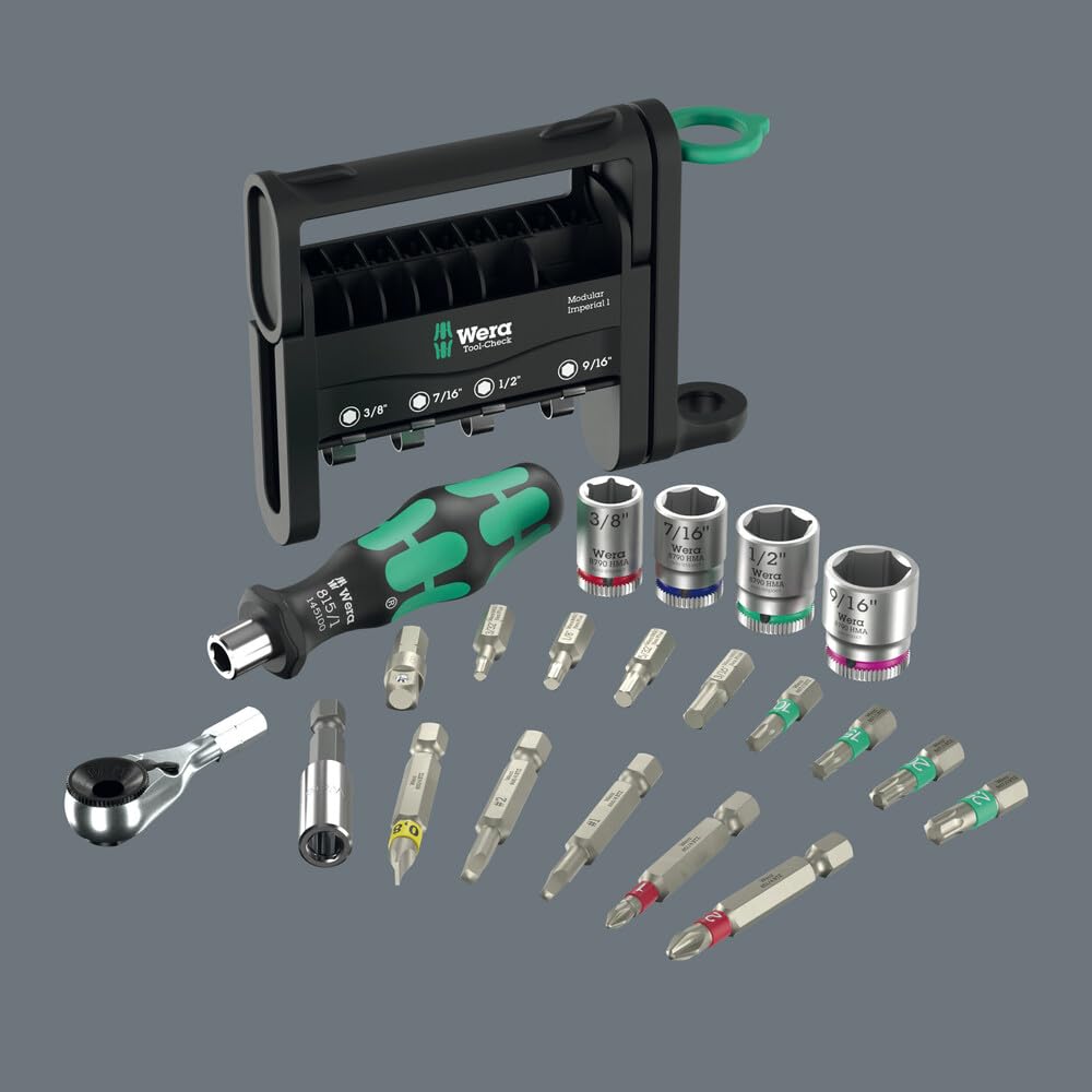 Wera Tool-Check Modular Set Imperial 1, 50 Pieces - 05049025001, Multicolour - Image 3