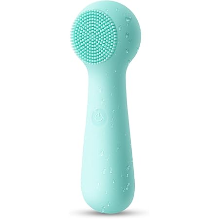 silicone face scrubber vibrating