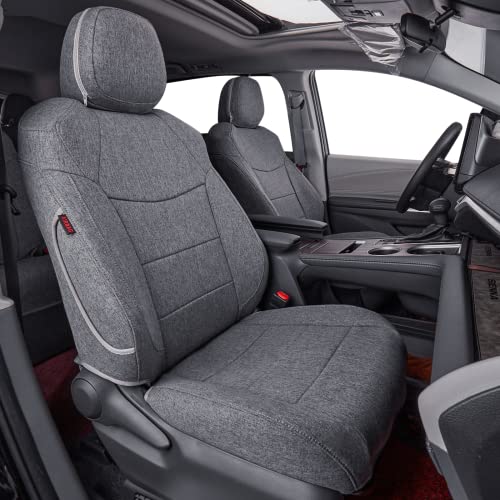 coverdream Sienna Seat Covers Custom Fit for 2021-2024 2025 Toyota Sienna Limited,Platinum,7-Seater,2nd Row Captain Seat