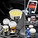 Cup Holder Expander for Car, Multifunctional Car Cup Holder Expander with Compass, New Upgraded 4 in 1 Car Cup Expander Adapter with Adjustable Base fits Most Car Cup Holder