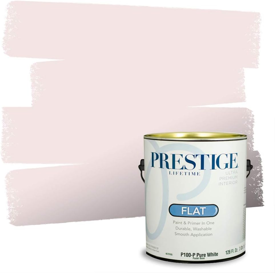 PRESTIGE Interior Paint and Primer in One, Candy Cane, Semi-Gloss, 1 Gallon