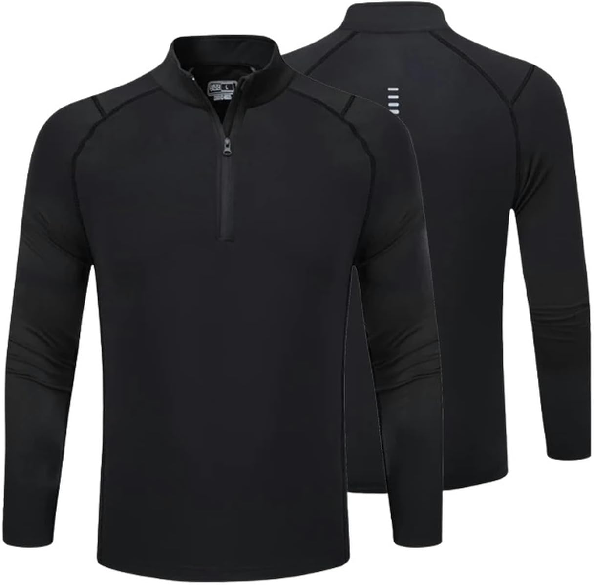 Winter High Collar Men Thermal Underwear Long Johns Sets Fleece Warm Heating Thick Thermo