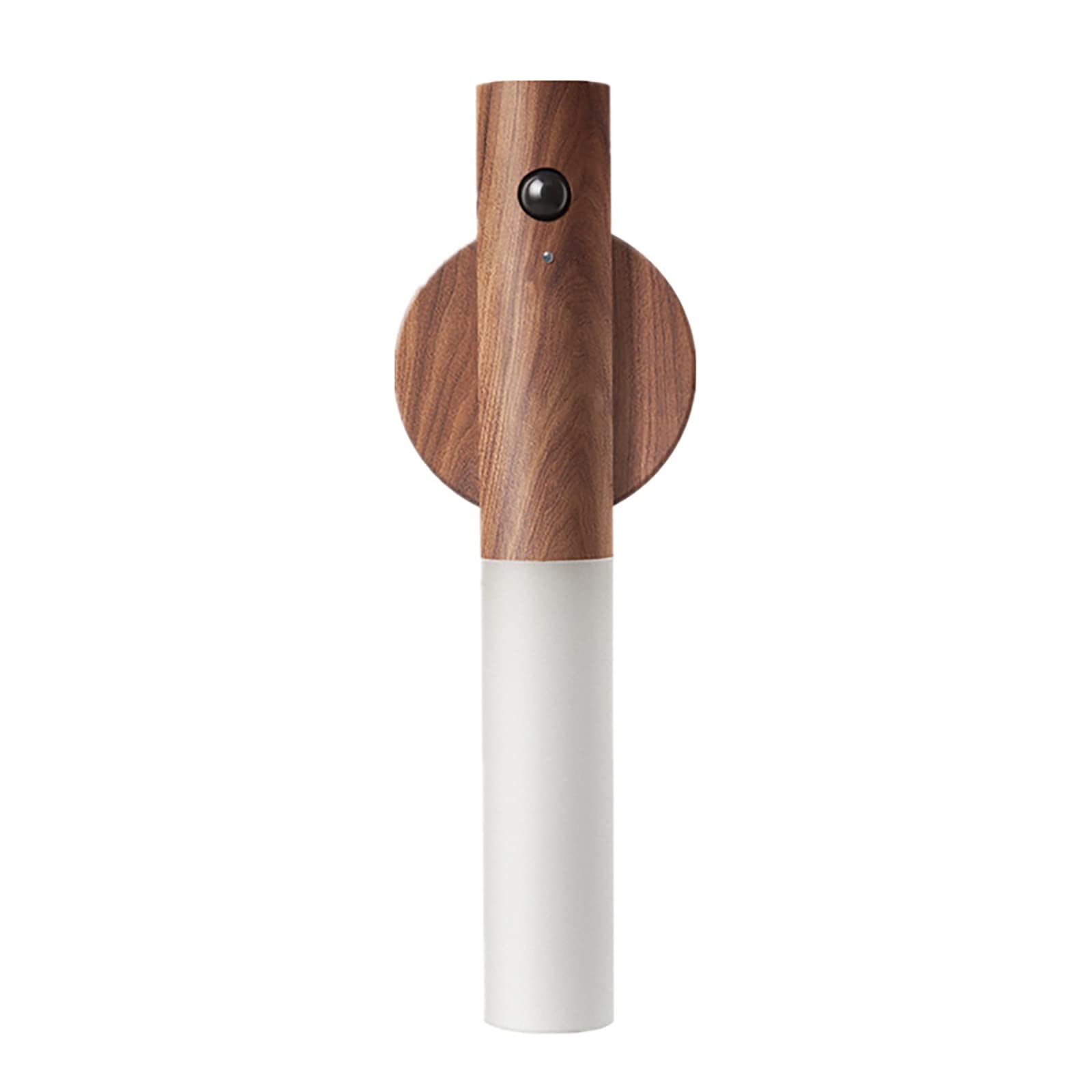 Lampe de chevet en grain de bois esthétique avec fixation aimant de qualité
